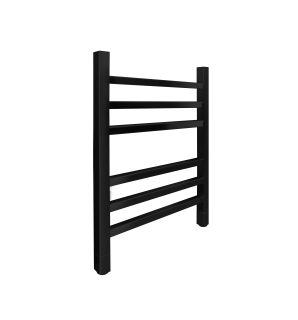 Полотенцесушитель водяной Indigo Aletto LALWPF60-50BR 60x50 см чёрный муар